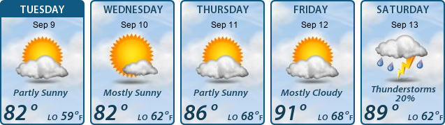 5-Day Forecast