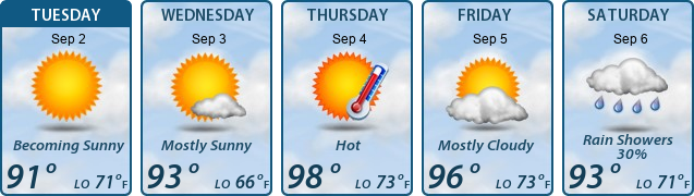5-Day Forecast