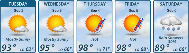 5-Day Forecast