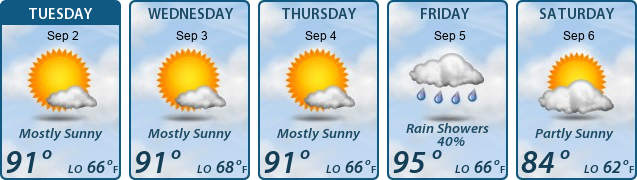 5-Day Forecast