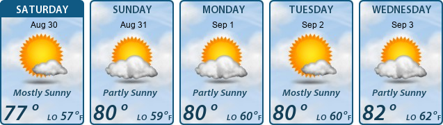 5-Day Forecast