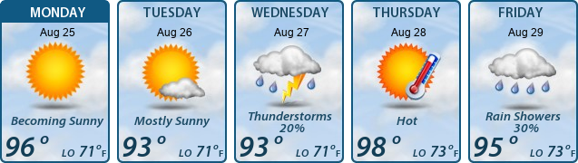 5-Day Forecast