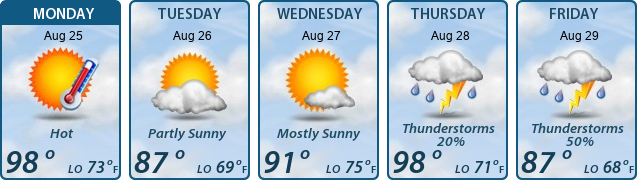 5-Day Forecast