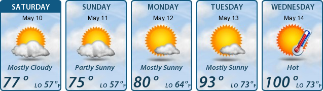 5-Day Forecast
