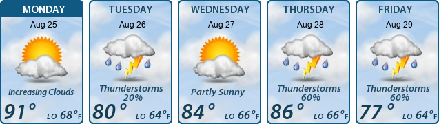 5-Day Forecast