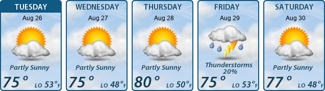 5-Day Forecast