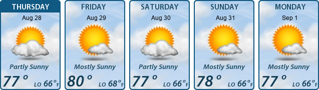 5-Day Forecast