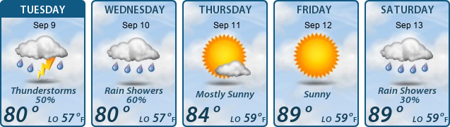5-Day Forecast