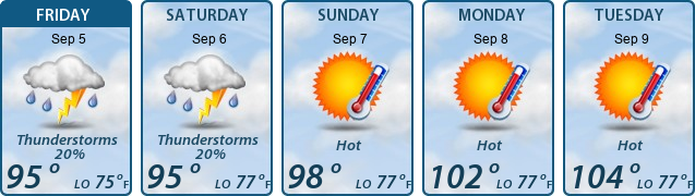 5-Day Forecast